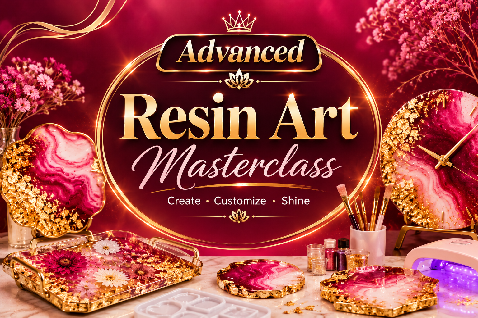 Advanced Resin Art Masterclass